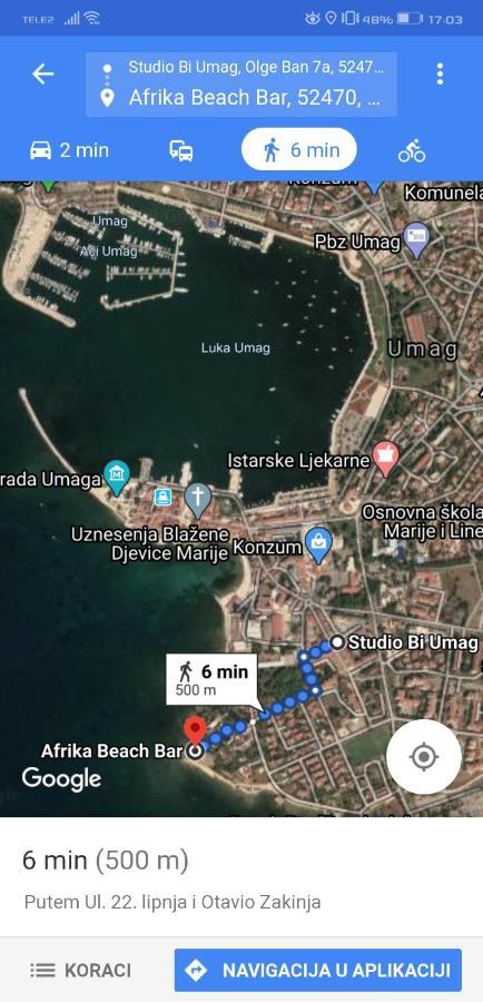 Studio Bi Apartment Umag Ngoại thất bức ảnh